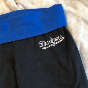 Dodgers PINK VS Yoga Pants (MLB Collection)